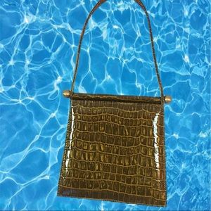 Vintage 90’s Embossed Mini Purse